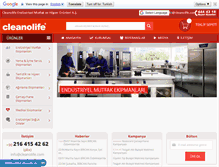 Tablet Screenshot of cleanolife.com